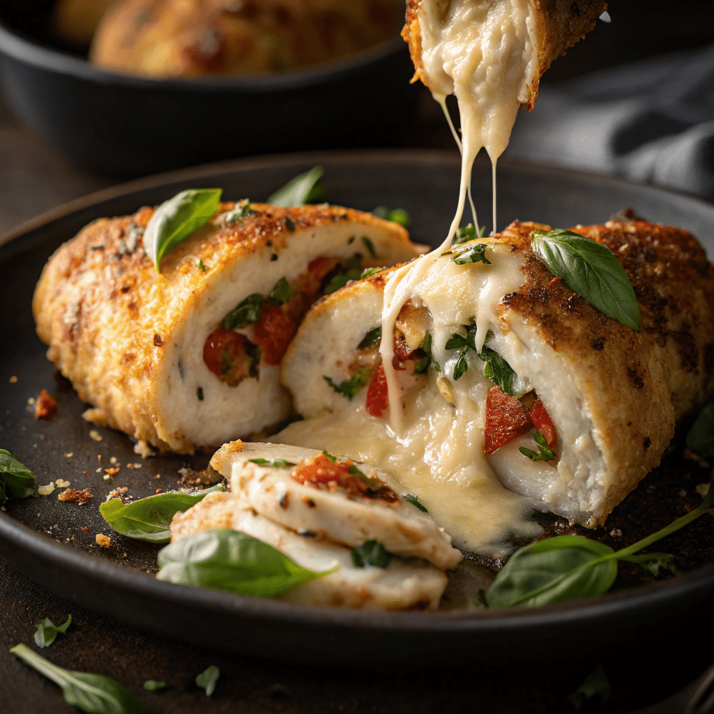 Ultimate Air Fryer Recipes: 15+ Easy, Healthy & Delicious Meals 11 Air Fryer Mozzarella Stuffed Chicken