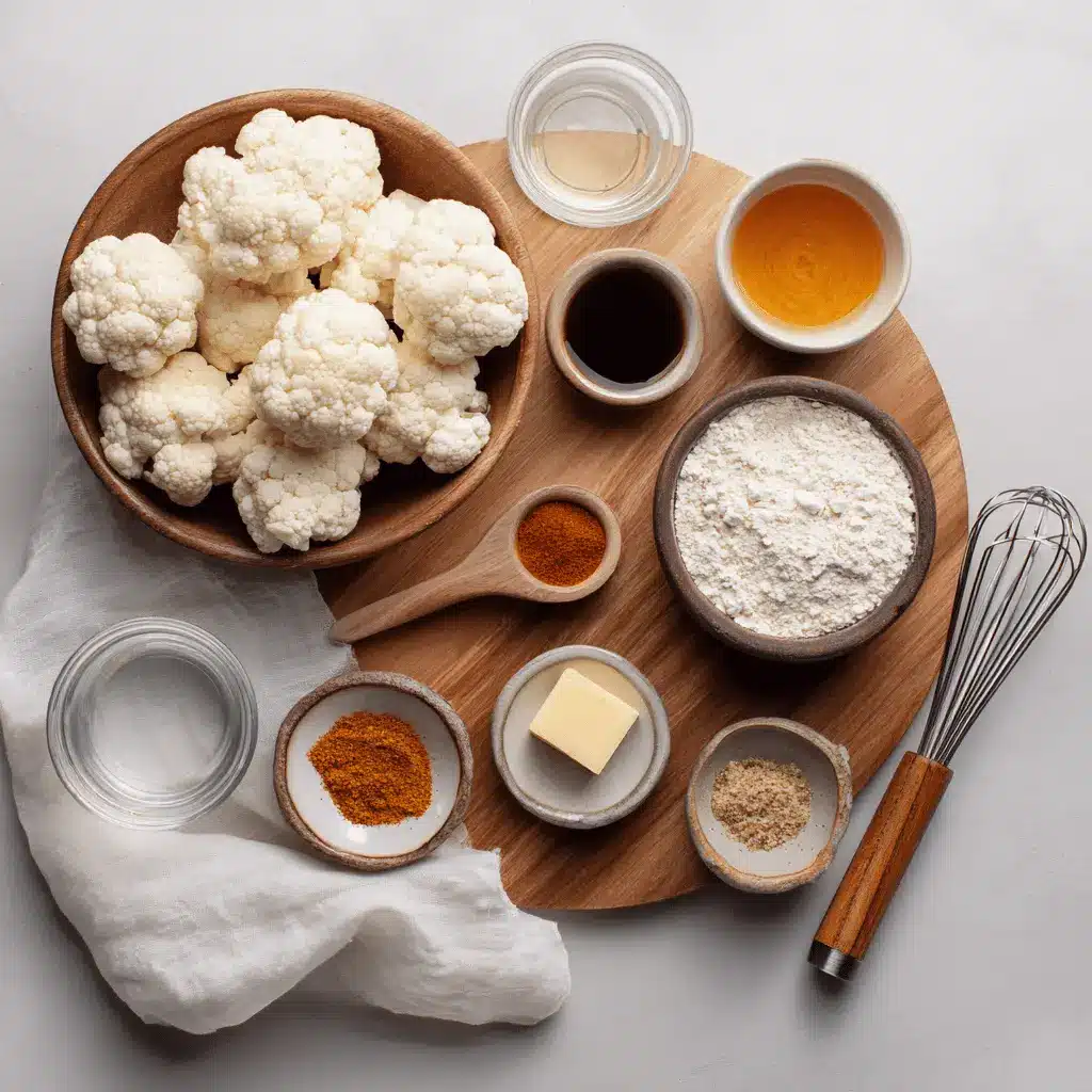 Air Fryer Buffalo Cauliflower Recipe: Easy and Irresistible 2 Air Fryer Buffalo Cauliflower Recipe hero image warm plated cauliflower on white cloth with water
