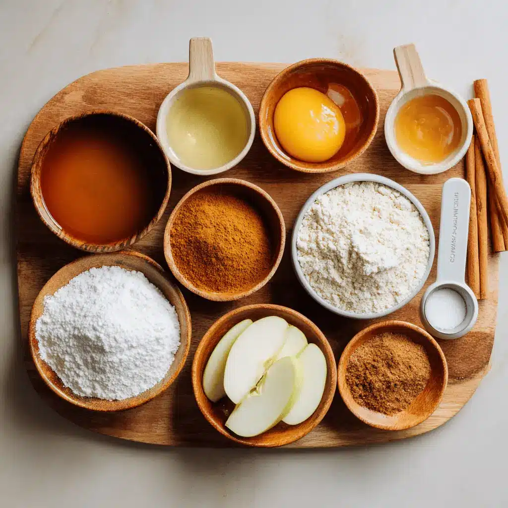 PUMPKIN APPLE MUFFINS warm muffins on white napkin with clear glass of water