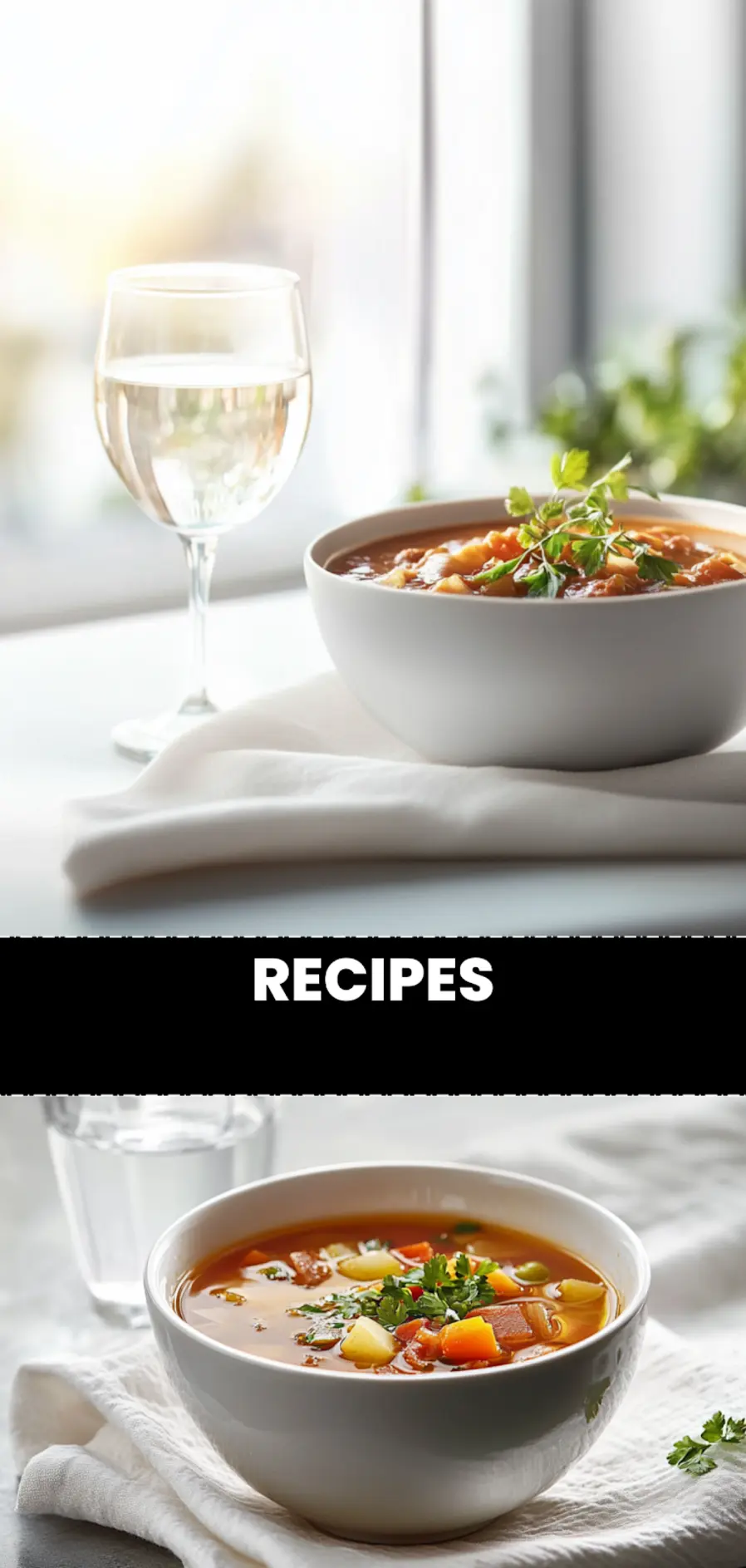 Ultimate Surprise Dish hero shot in warm natural light clean styling shallow depth RECIPES_pin