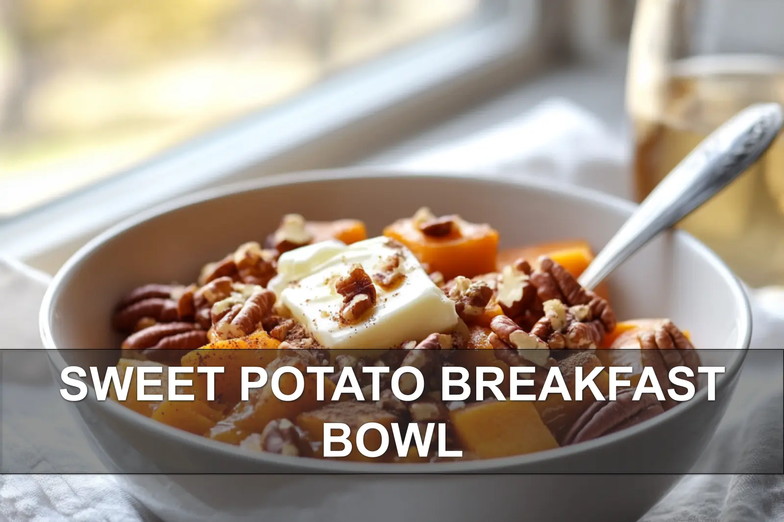 8 Easy Potato Recipes: Simple Comfort for Family Dinners 5 Sweet potato breakfast bowl with nuts, fruit, and yogurt for a healthy start