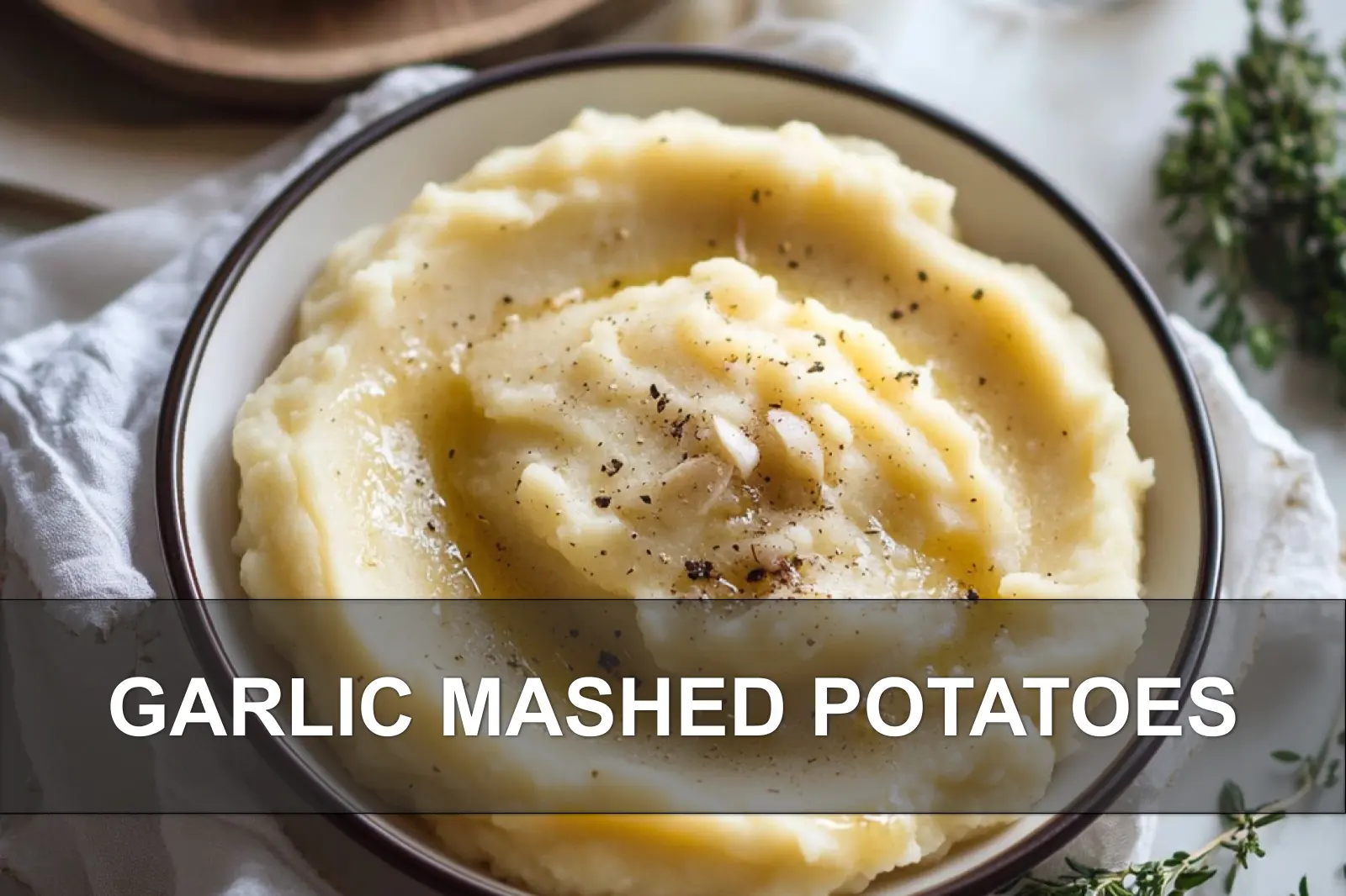 8 Easy Potato Recipes: Simple Comfort for Family Dinners 6 Creamy garlic mashed potatoes in a serving bowl topped with fresh parsley