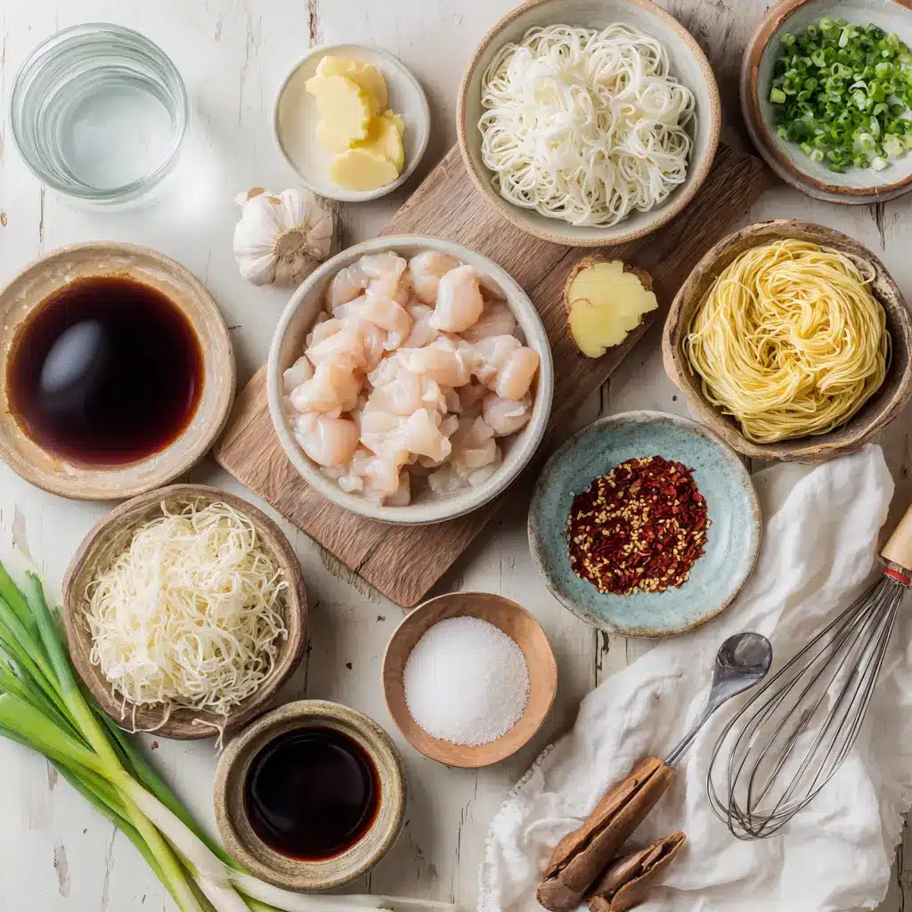 Sticky Garlic Chicken Noodles: Irresistible Recipe to Try 2 STICKY GARLIC CHICKEN NOODLES glossy egg noodles with caramelized chicken and sesame seeds