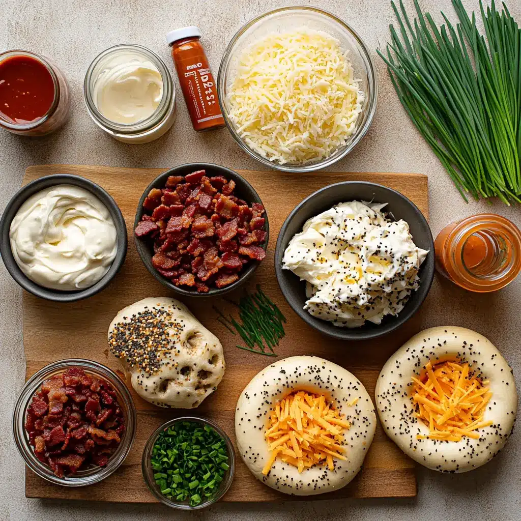 Zesty Bacon Cream Cheese Bagels: Easy and Delicious Tips 2 ZESTY BACON CREAM CHEESE BAGELS centered hero view, clean and uncluttered