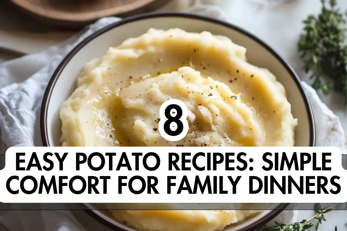 8 Easy Potato Recipes: Simple Comfort for Family Dinners 1 8 Easy Potato Recipes Simple Comfort for Family Dinners