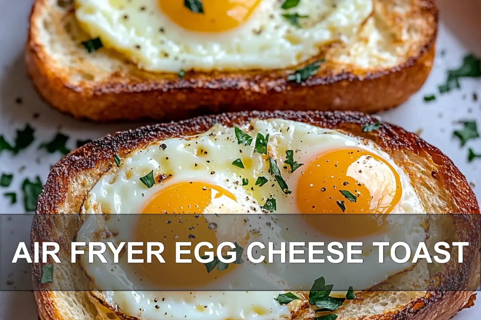 Air Fryer Egg Cheese Toast Quick and Irresistible