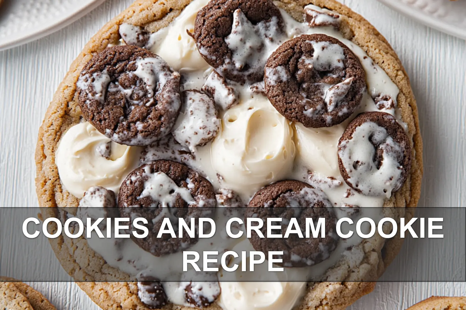 Delicious Cookies and Cream Cookie Recipe Ideas