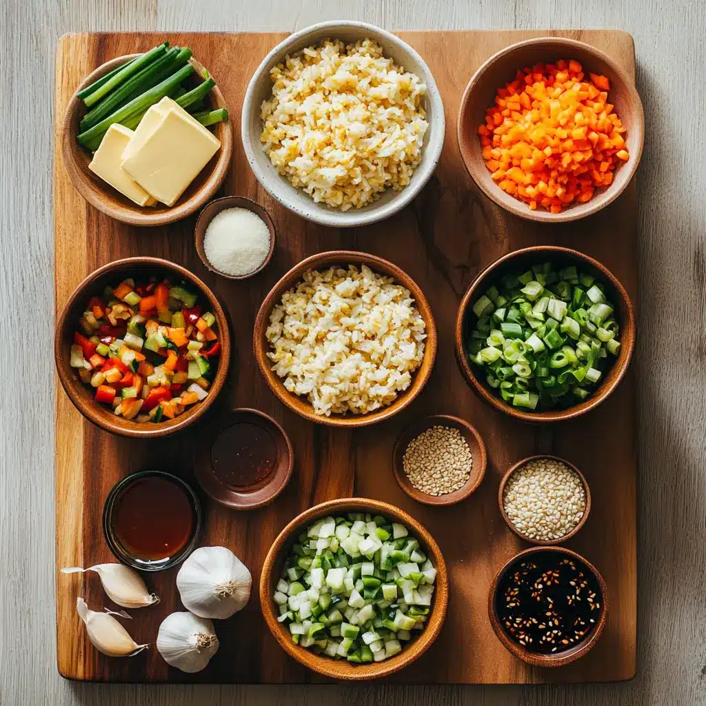 AIR FRYER FRIED RICE centered hero view, clean and uncluttered