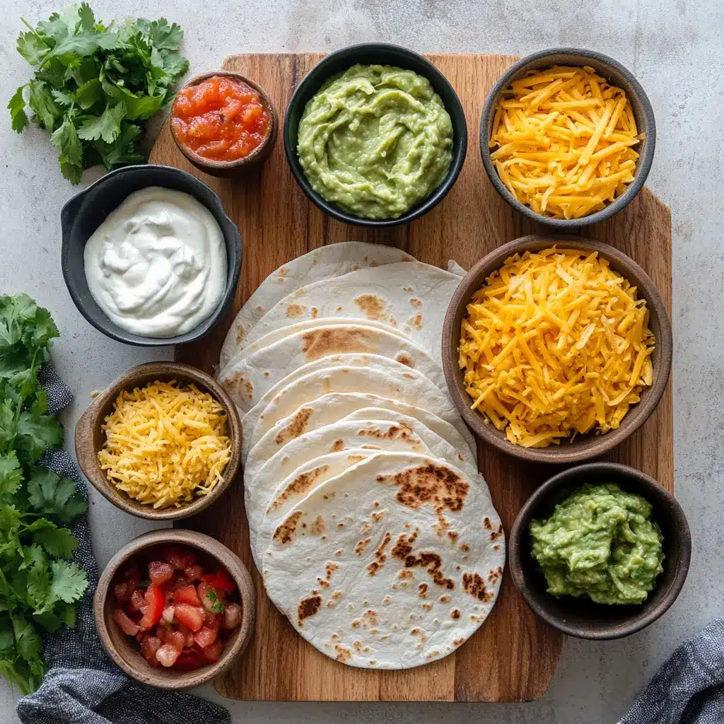 Air Fryer Quesadilla Simple Delicious Recipe for You 2 AIR FRYER QUESADILLA centered hero view, clean and uncluttered