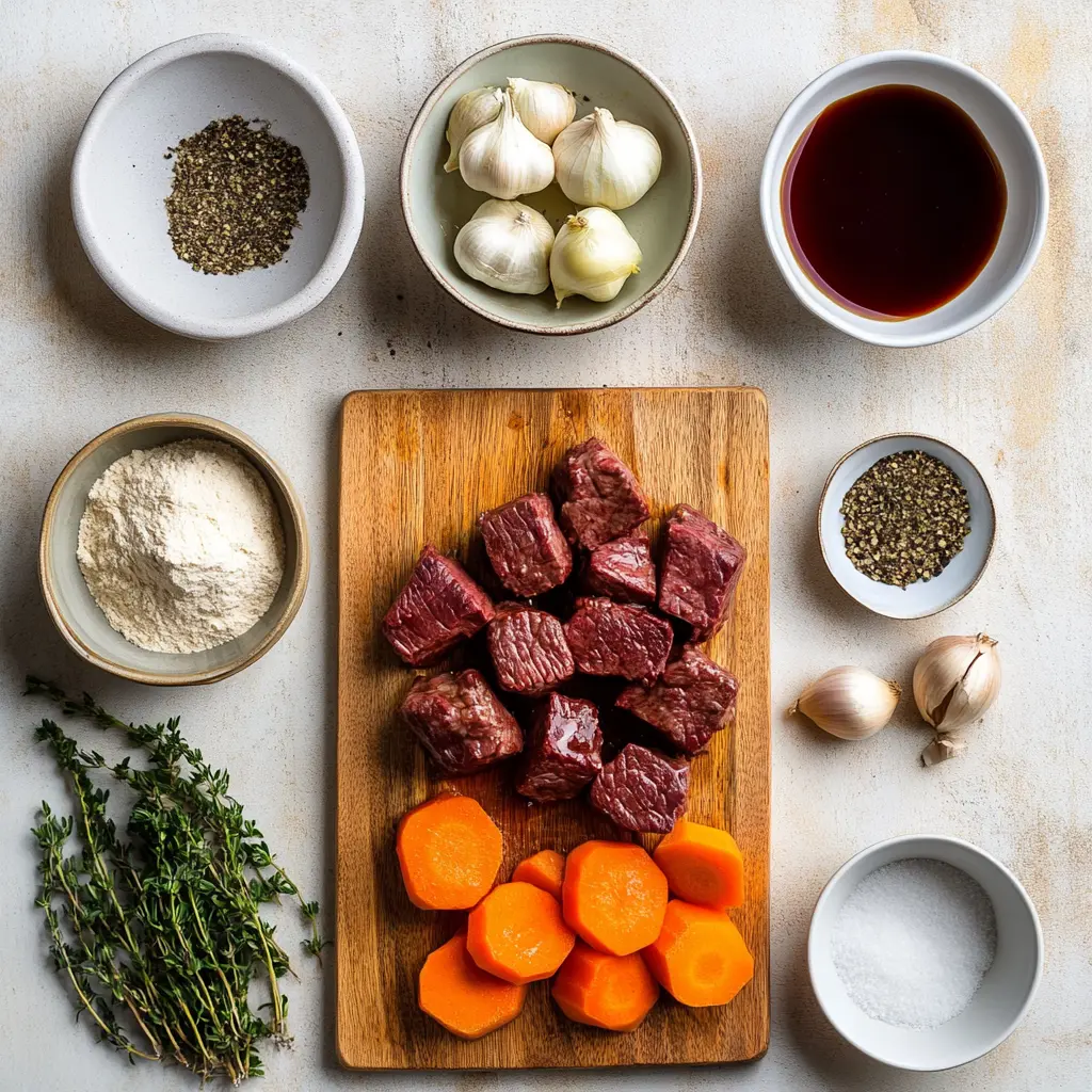 Anthony Bourdain Beef Bourguignon Ultimate Gourmet Stew 3 ANTHONY BOURDAIN BEEF BOURGUIGNON centered hero view, clean and uncluttered