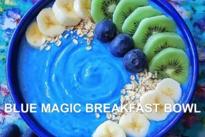 Discover the Magic: Best Blue Breakfast Bowl BLUE MAGIC BREAKFAST BOWL centered hero view, clean and uncluttered