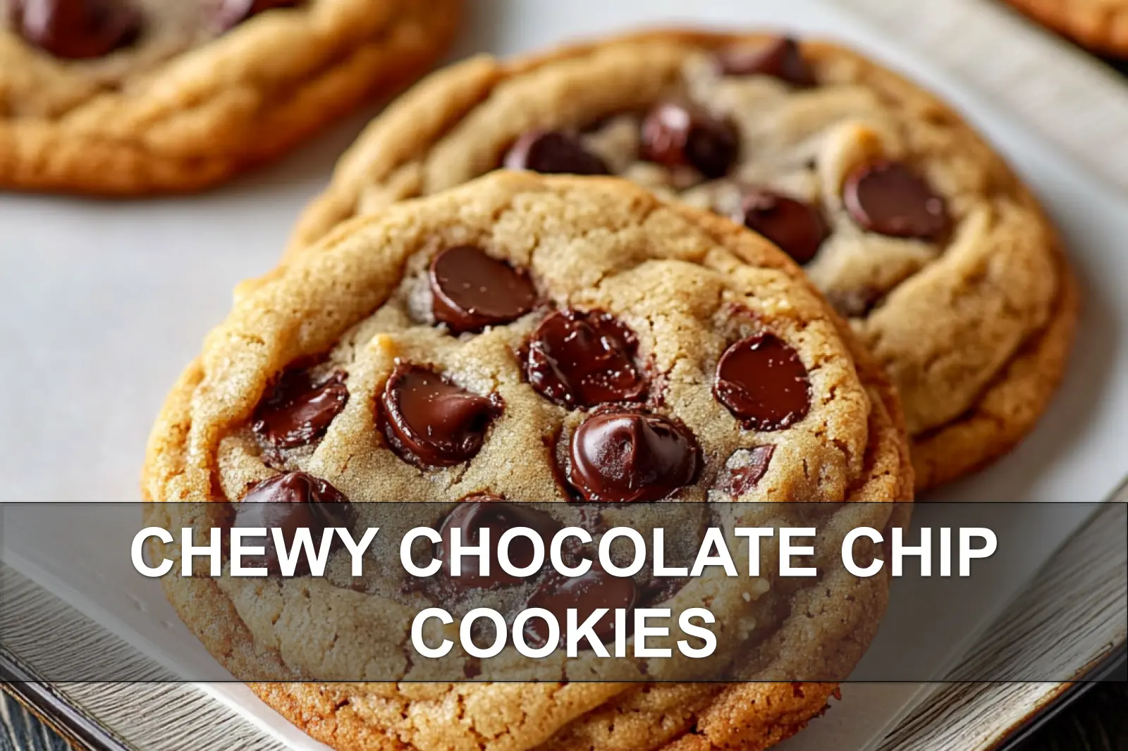 Easy Chewy Chocolate Chip Cookies You Will Love