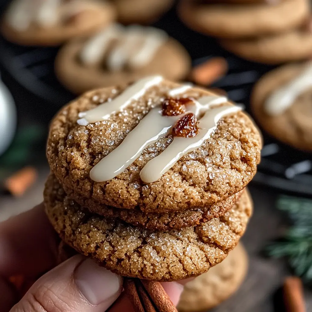 Ingredients for chewy maple cinnamon cookies laid out neatly