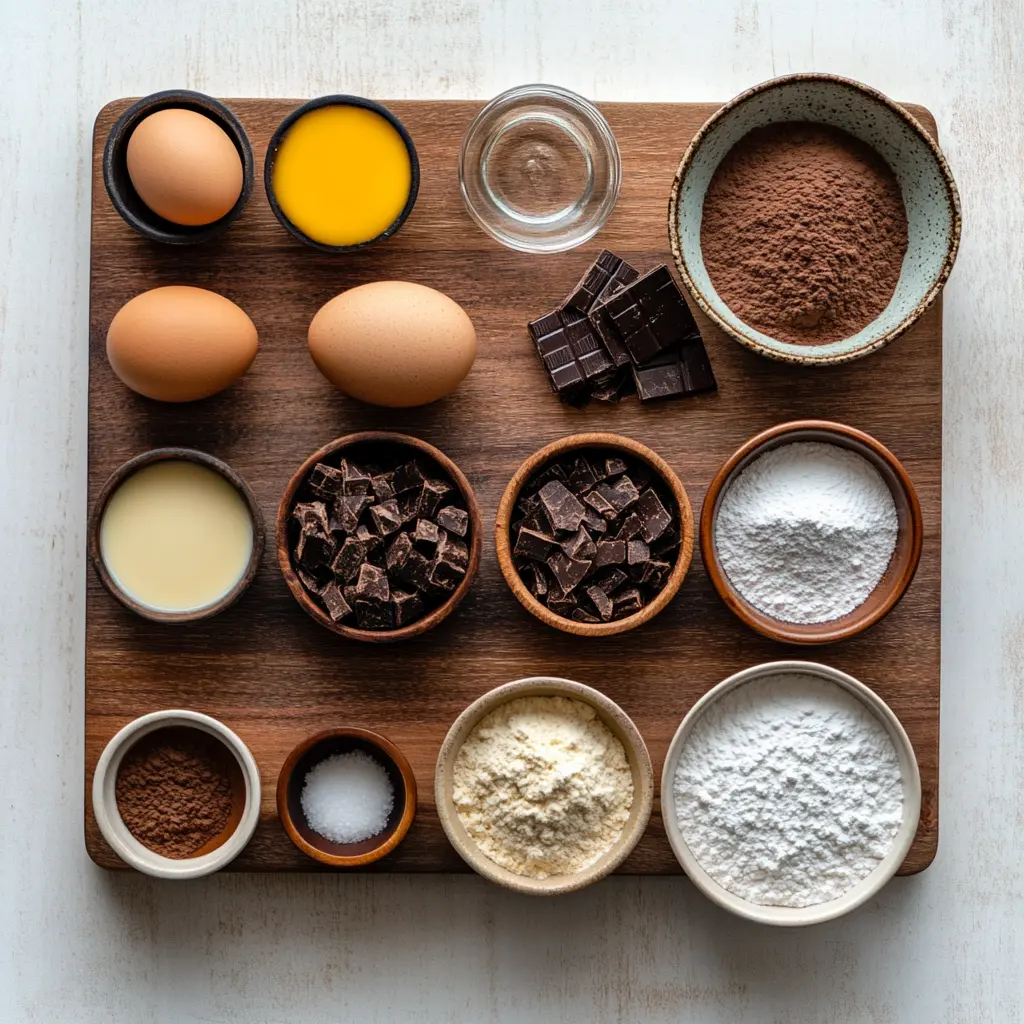 CHOCOLATE CRINKLE COOKIES DESSERT centered hero view, clean and uncluttered