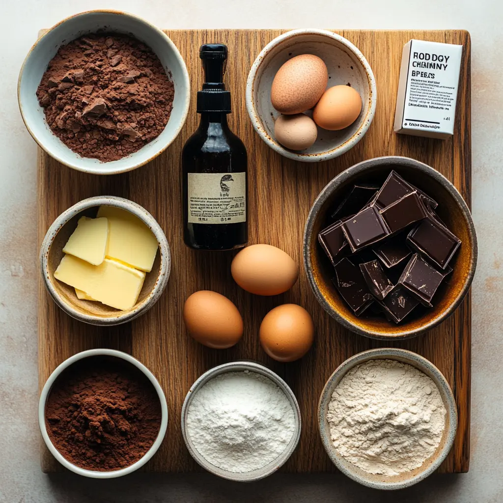 Fudgy Chocolate Brownie Cookies, centered hero view, clean and uncluttered