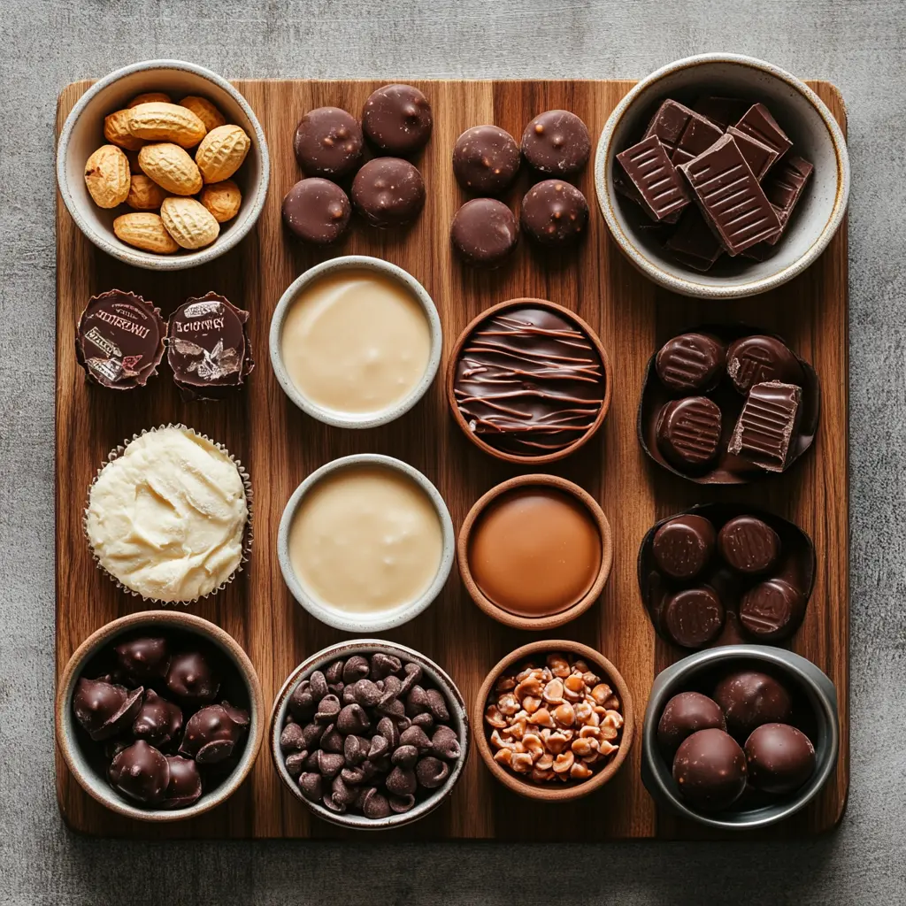 Easy Ingredient Cookie Cups for Fun Christmas 3 INGREDIENT COOKIE CUPS centered hero view, clean and uncluttered