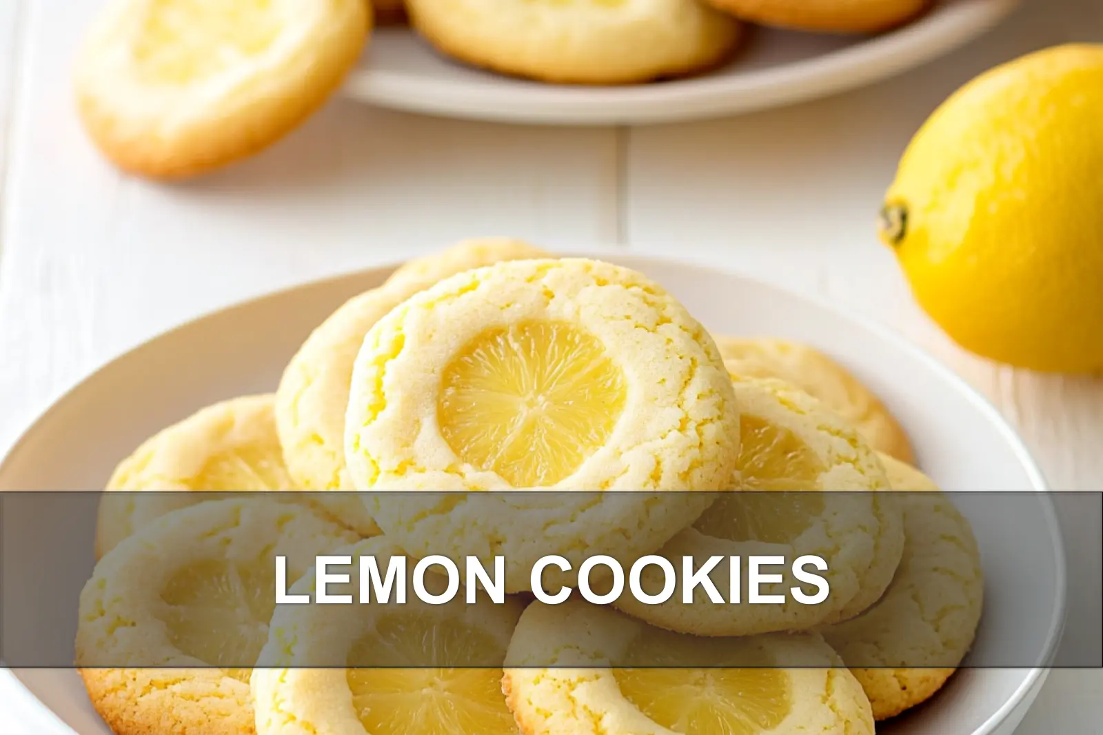 Award Winning Lemon Cookies for Easy Baking