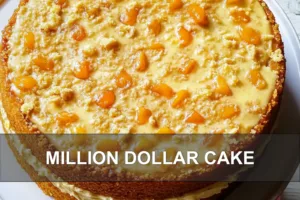 MILLION DOLLAR CAKE centered hero view, clean and uncluttered