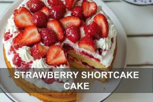 Discover the Fresh Strawberry Shortcake Cake Secrets STRAWBERRY SHORTCAKE CAKE centered hero view, clean and uncluttered