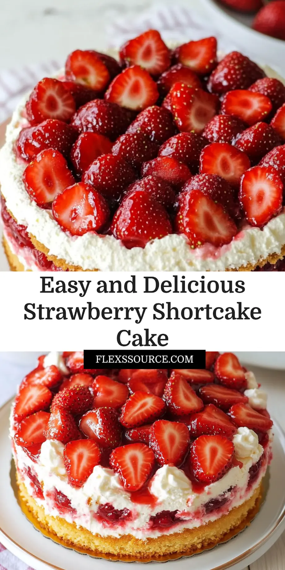Discover the Fresh Strawberry Shortcake Cake Secrets 4 Strawberry Shortcake Cake centered hero view, clean and uncluttered