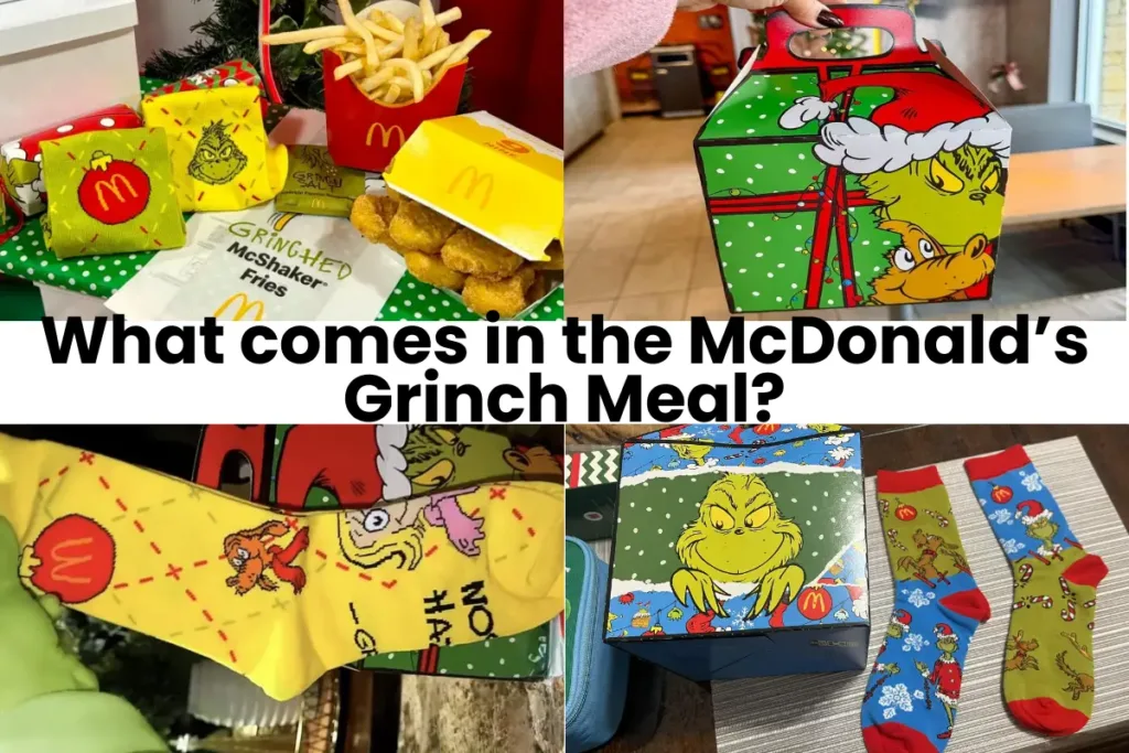 What comes in the McDonald’s Grinch Meal?