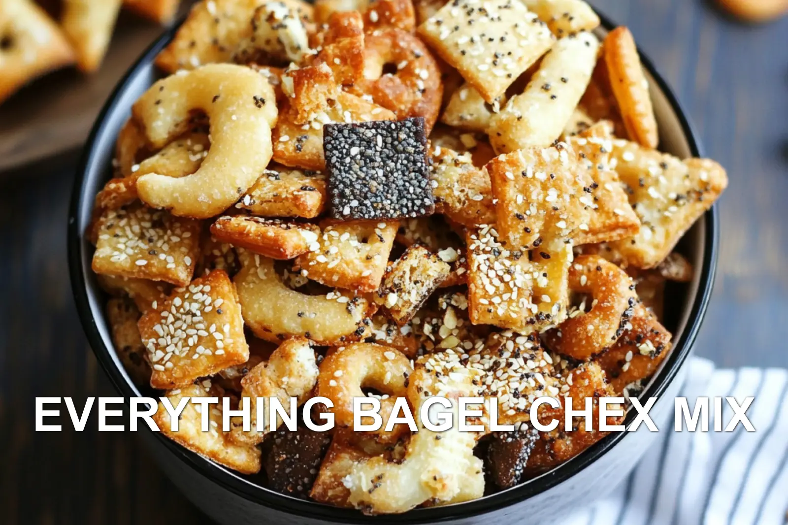 How to Make Everything Bagel Chex Mix in 15 Minutes