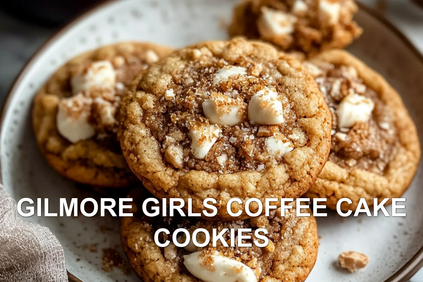 How to Make Gilmore Girls Coffee Cake Cookies Now