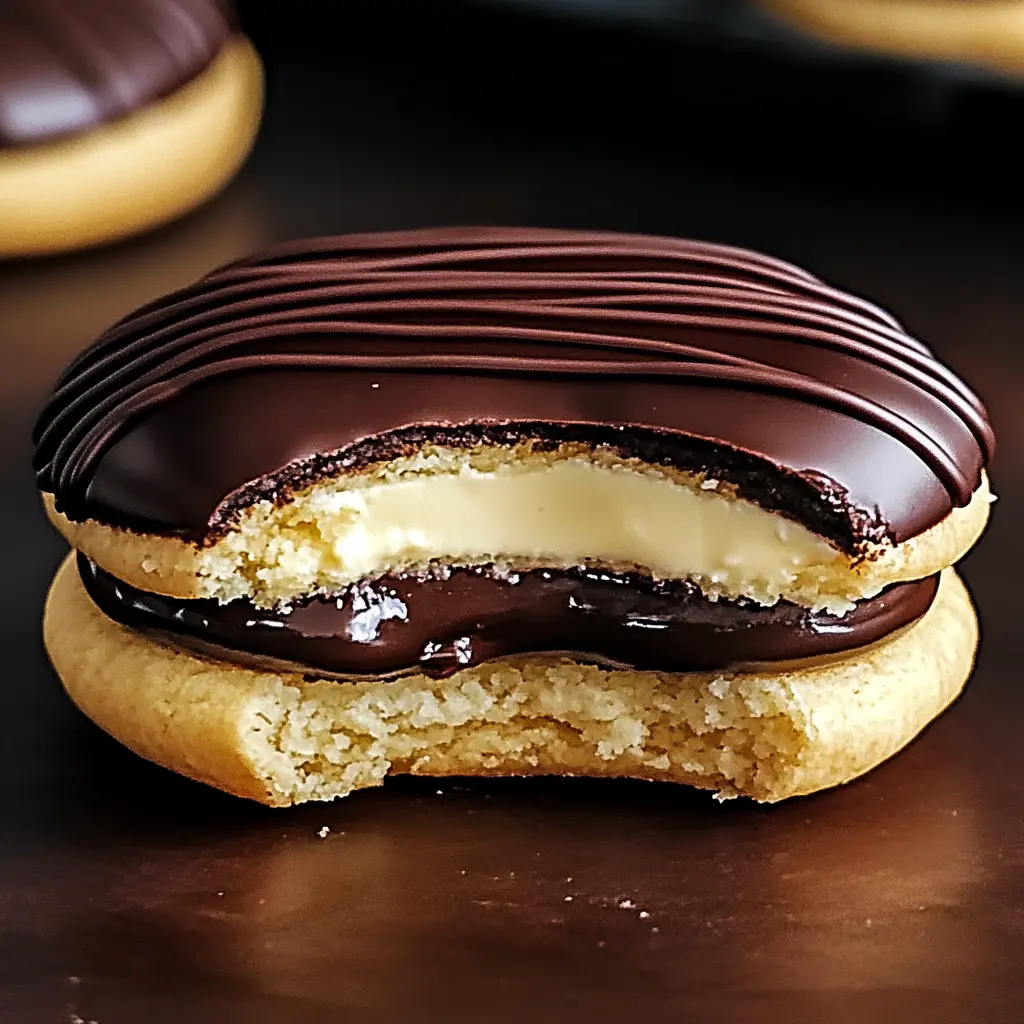 Boston Cream Pie Cookie ingredients arranged neatly, showcasing the main components