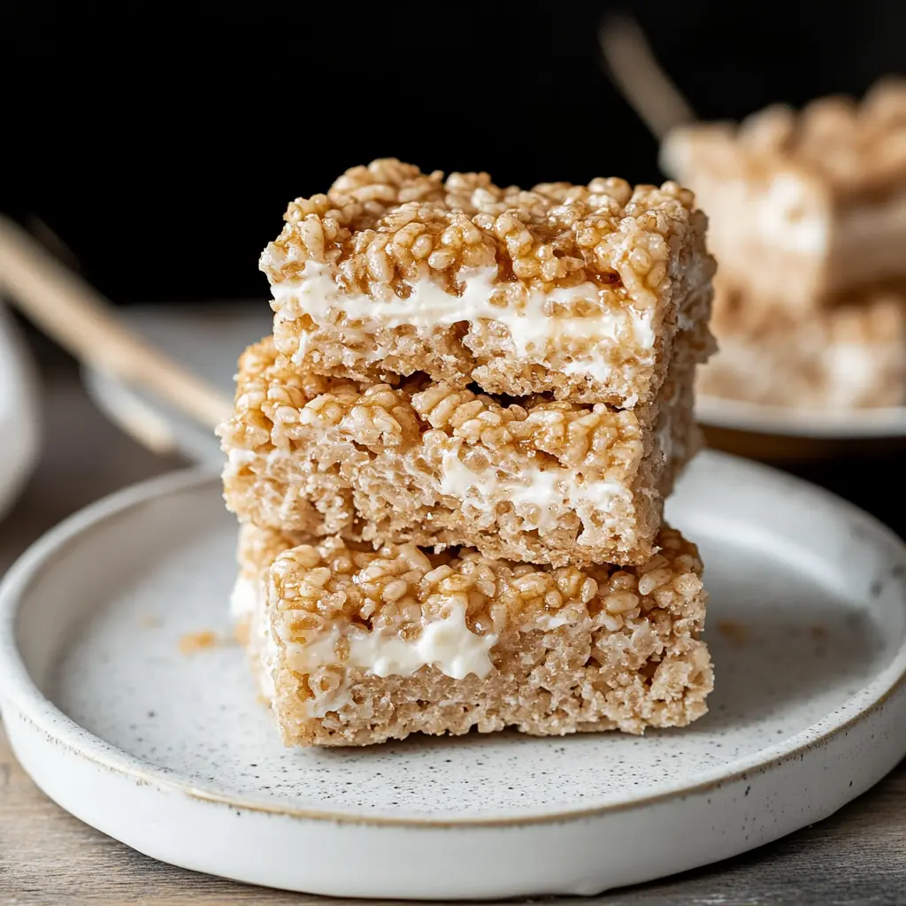 CHURRO RICE KRISPIE TREAT centered hero view, clean and uncluttered