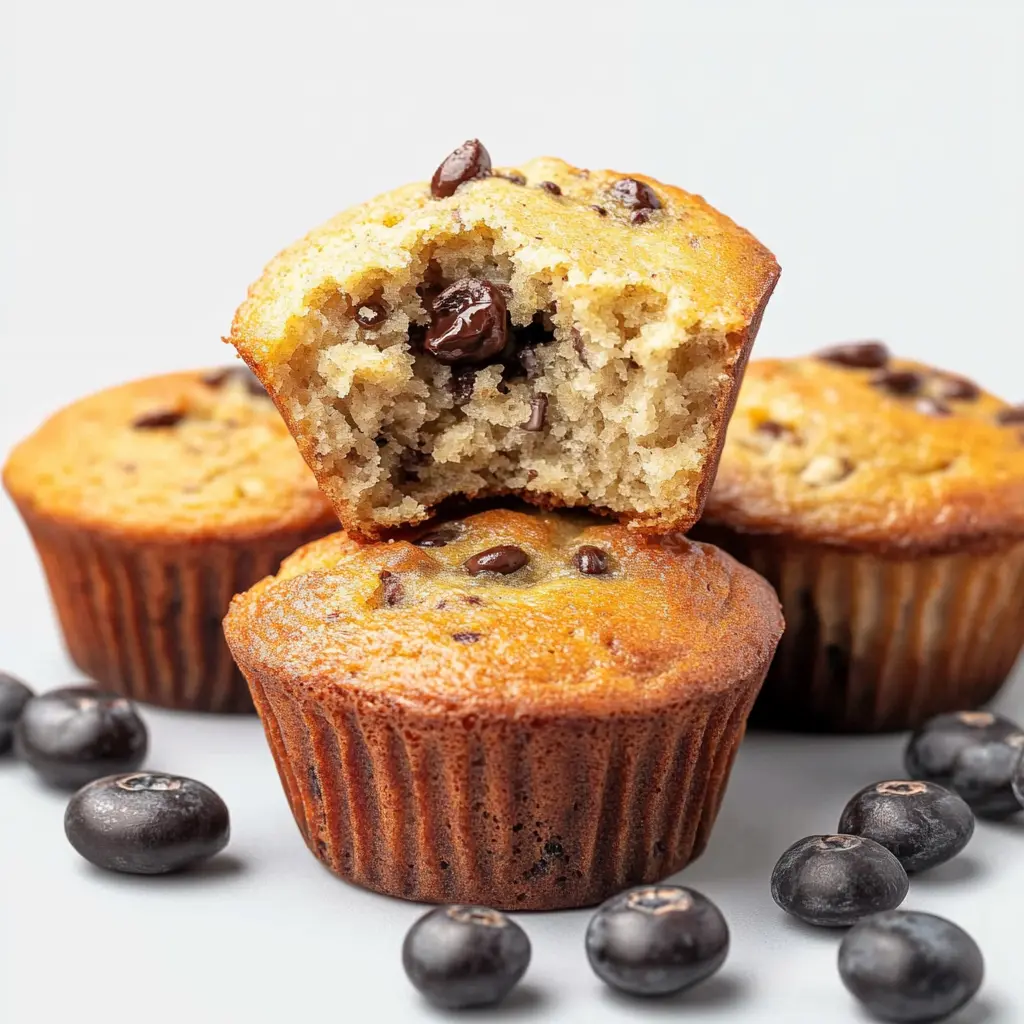Protein muffin for breakfast ingredients arranged for preparation, clean and inviting
