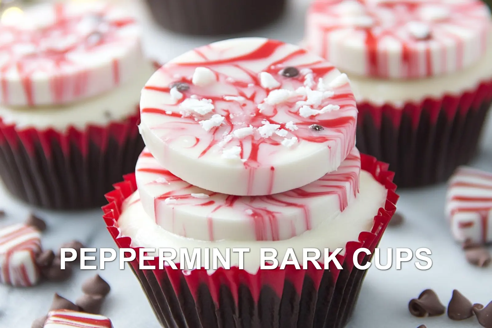 How to Make Irresistible Peppermint Bark Cups
