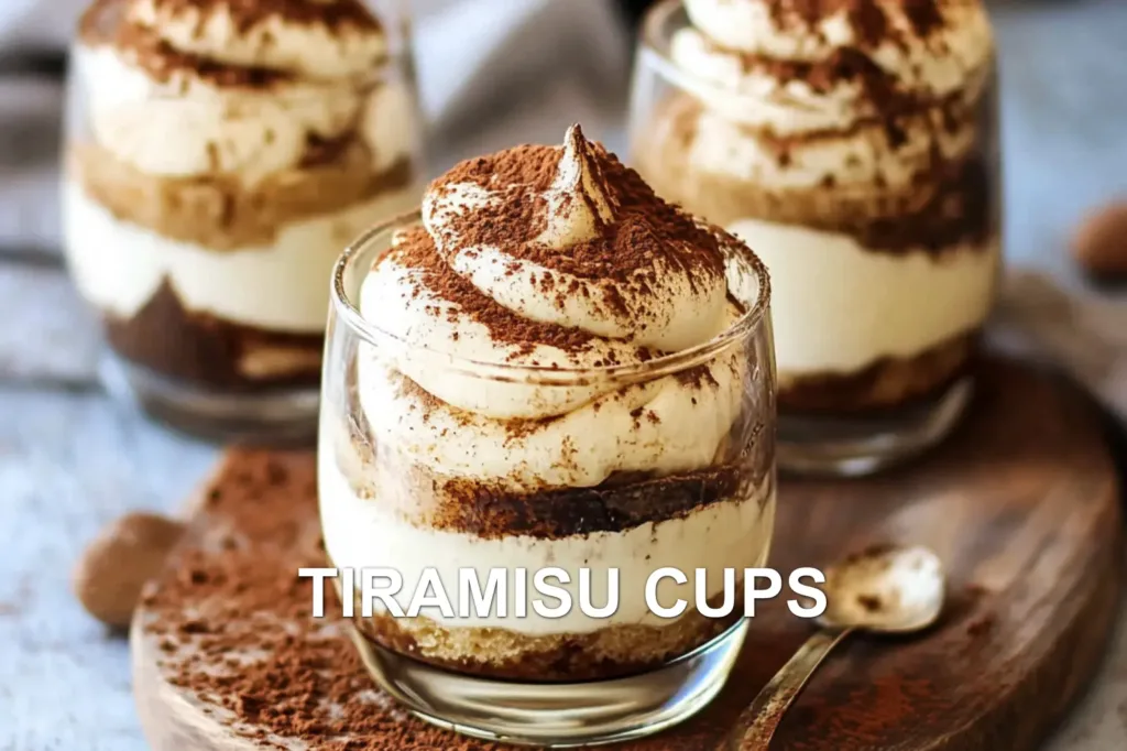TIRAMISU CUPS centered hero view, clean and uncluttered
