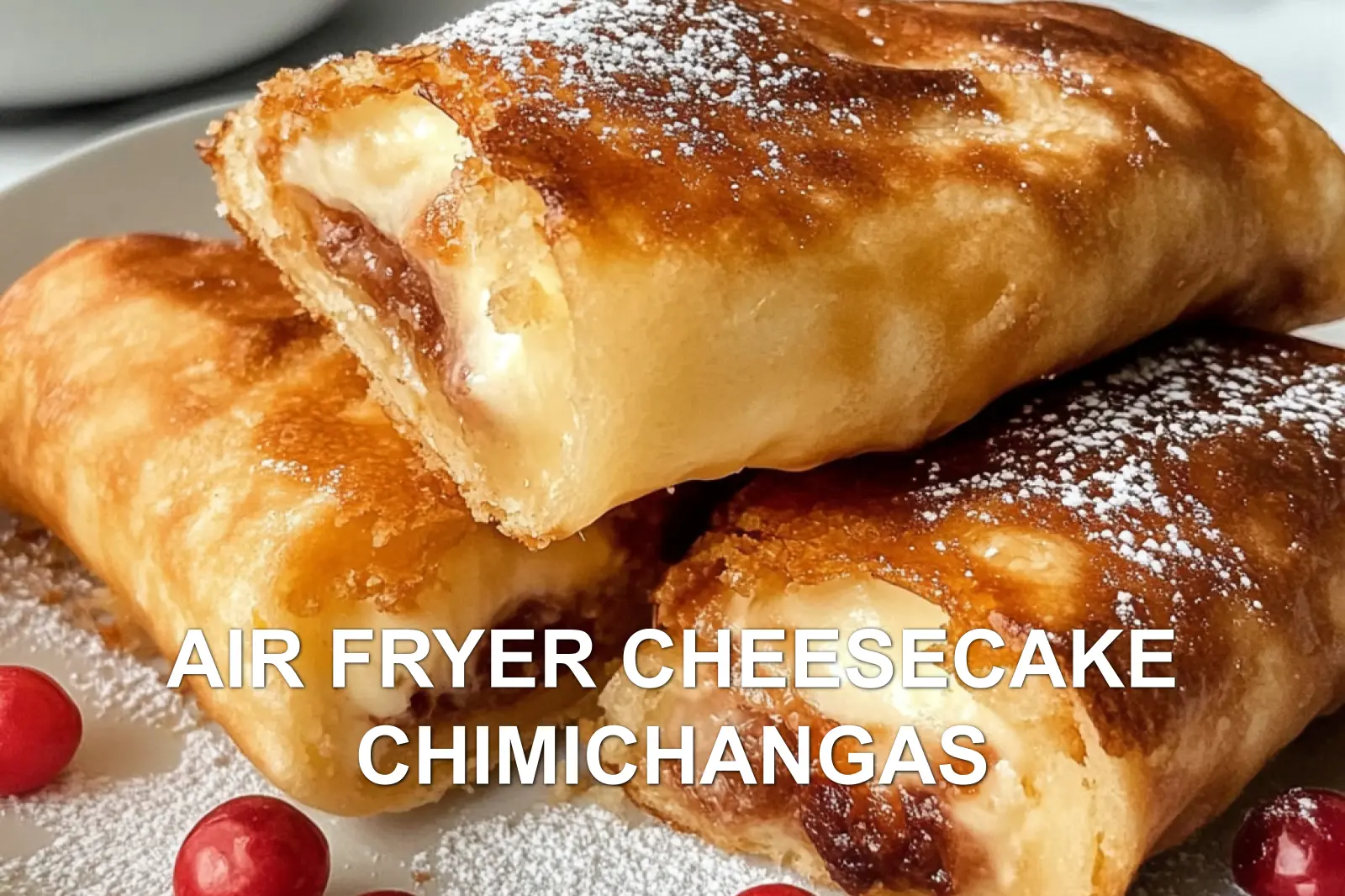 Air Fryer Cheesecake Chimichangas: Easy Irresistible Recipe