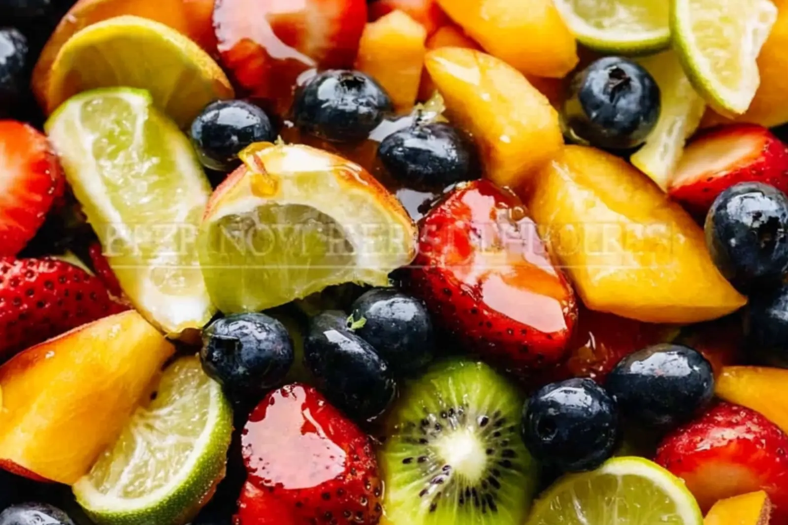 Best Fruit Salad with Honey Lime Dressing Recipe