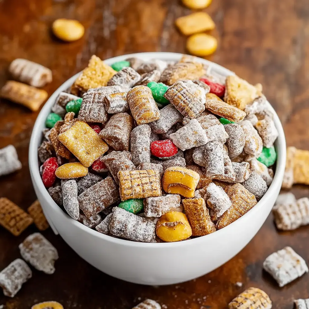LEGENDARY MUDDY BUDDIES CHEX PARTY MIX centered hero view, clean and uncluttered