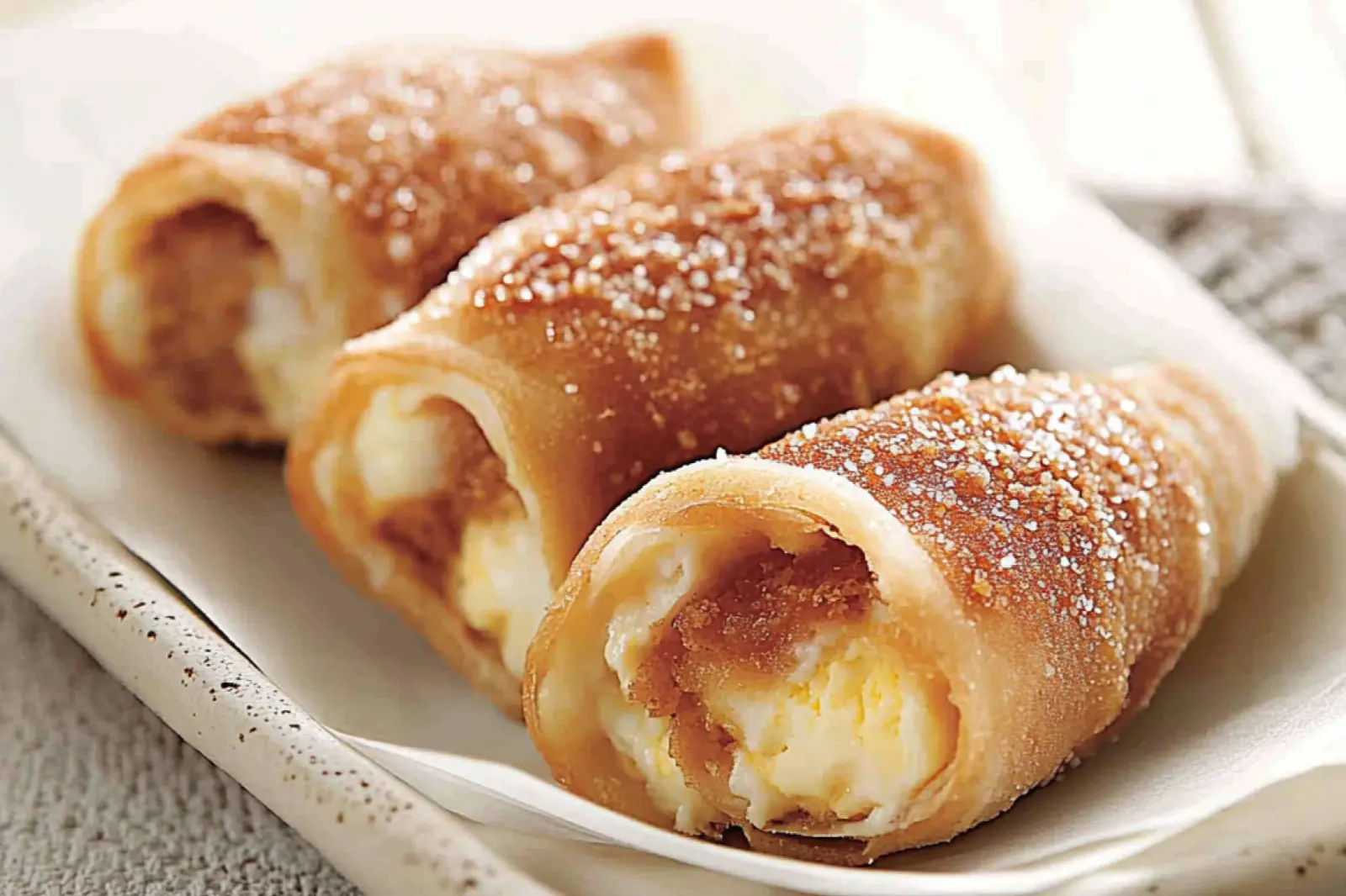 Air Fryer Cheesecake Egg Roll Recipe Quick and Easy