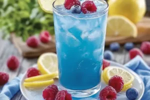 BLUE RASPBERRY LEMONADE centered hero view, clean and uncluttered