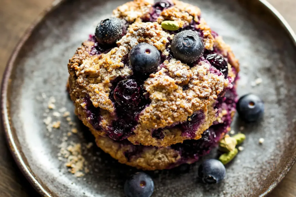 BURSTING BLUEBERRY CARDAMOM BUCKLE centered hero view, clean and uncluttered