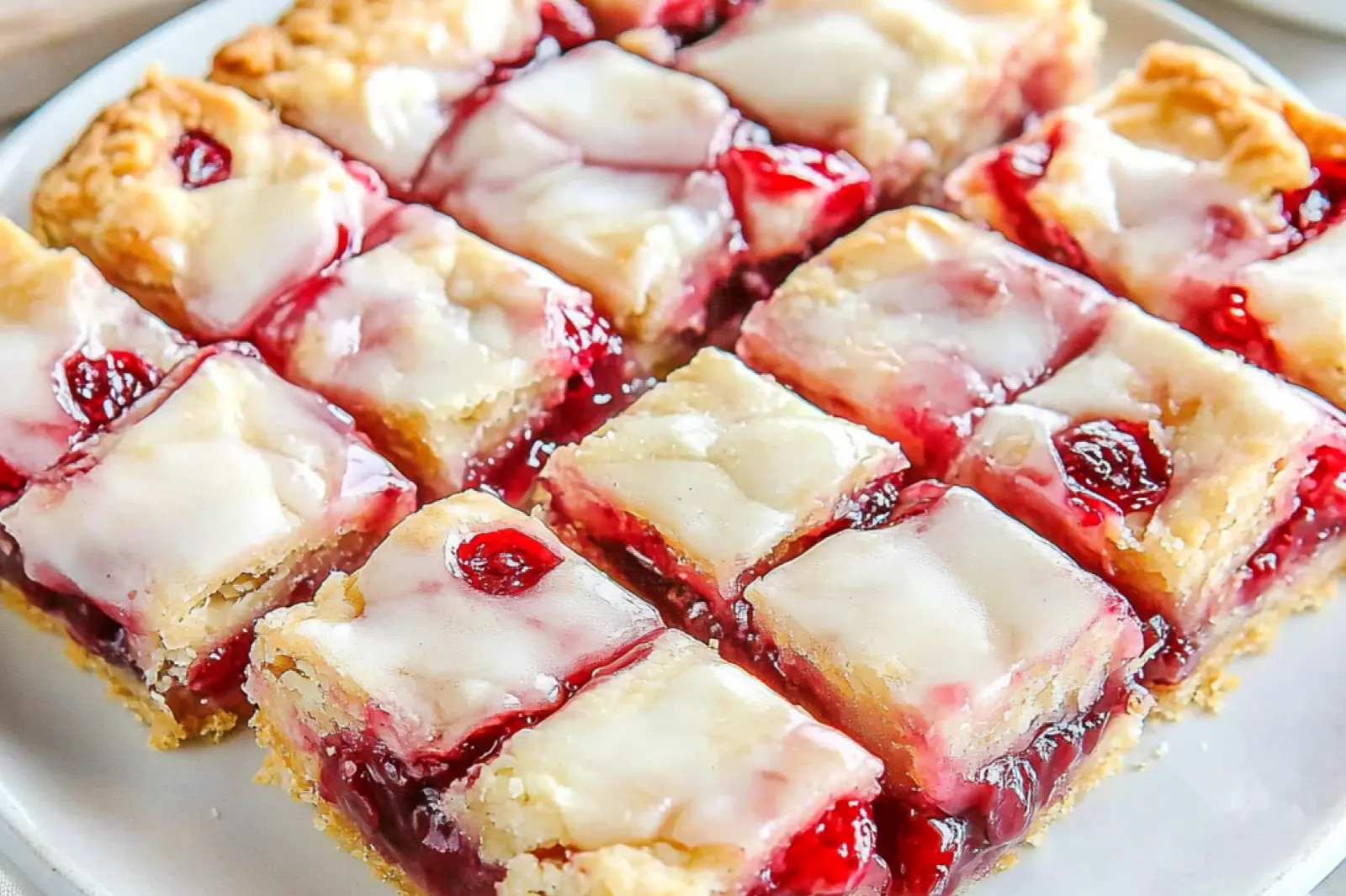 CHERRY PIE BARS centered hero view, clean and uncluttered