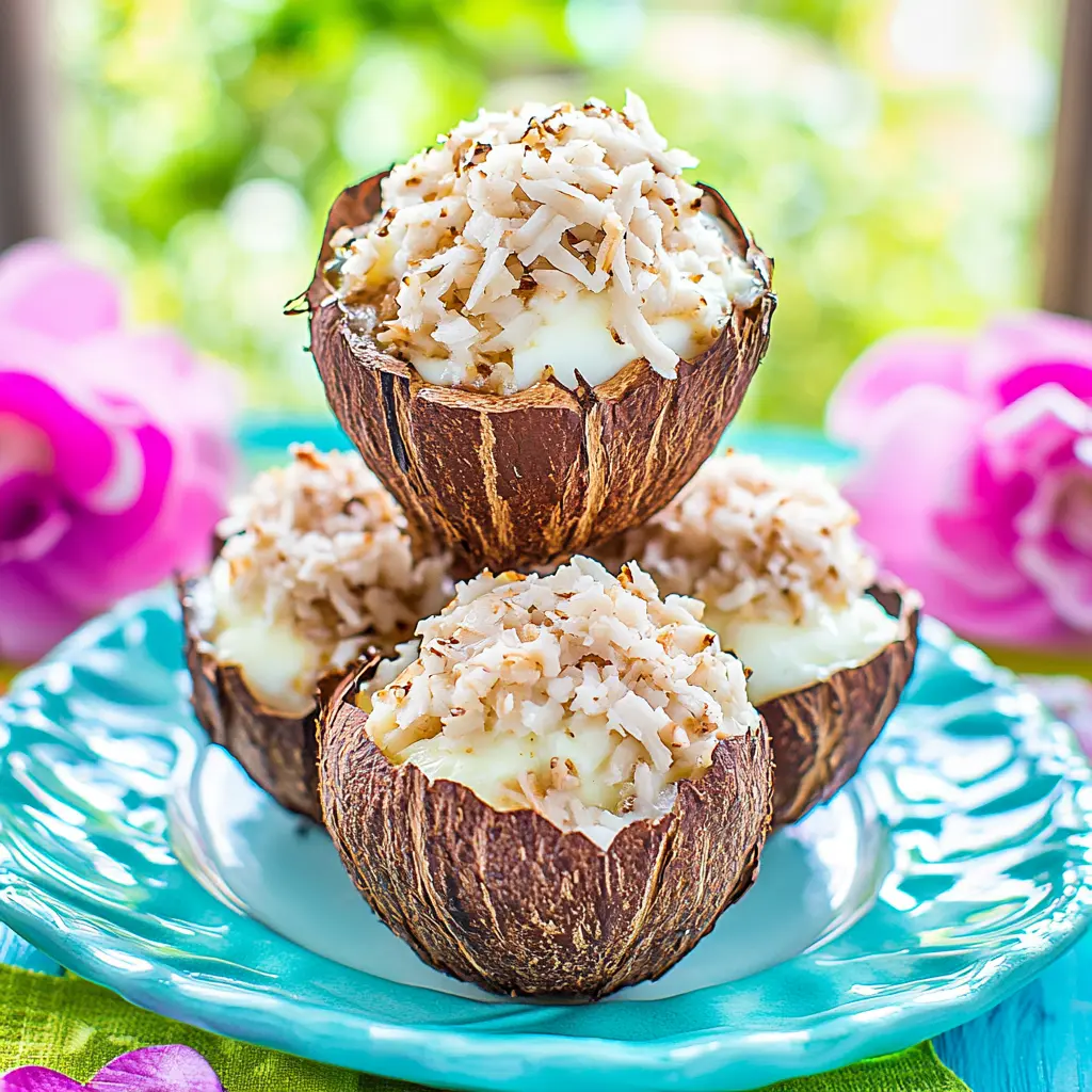 COCONUT EASTER EGGS centered hero view, clean and uncluttered