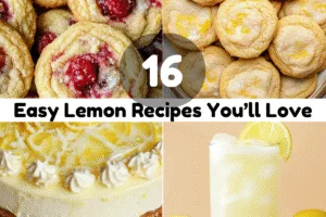 16 Easy Lemon Recipes You’ll Love (Air Fryer & No-Bake Favorites) Easy Lemon Recipes You’ll Love