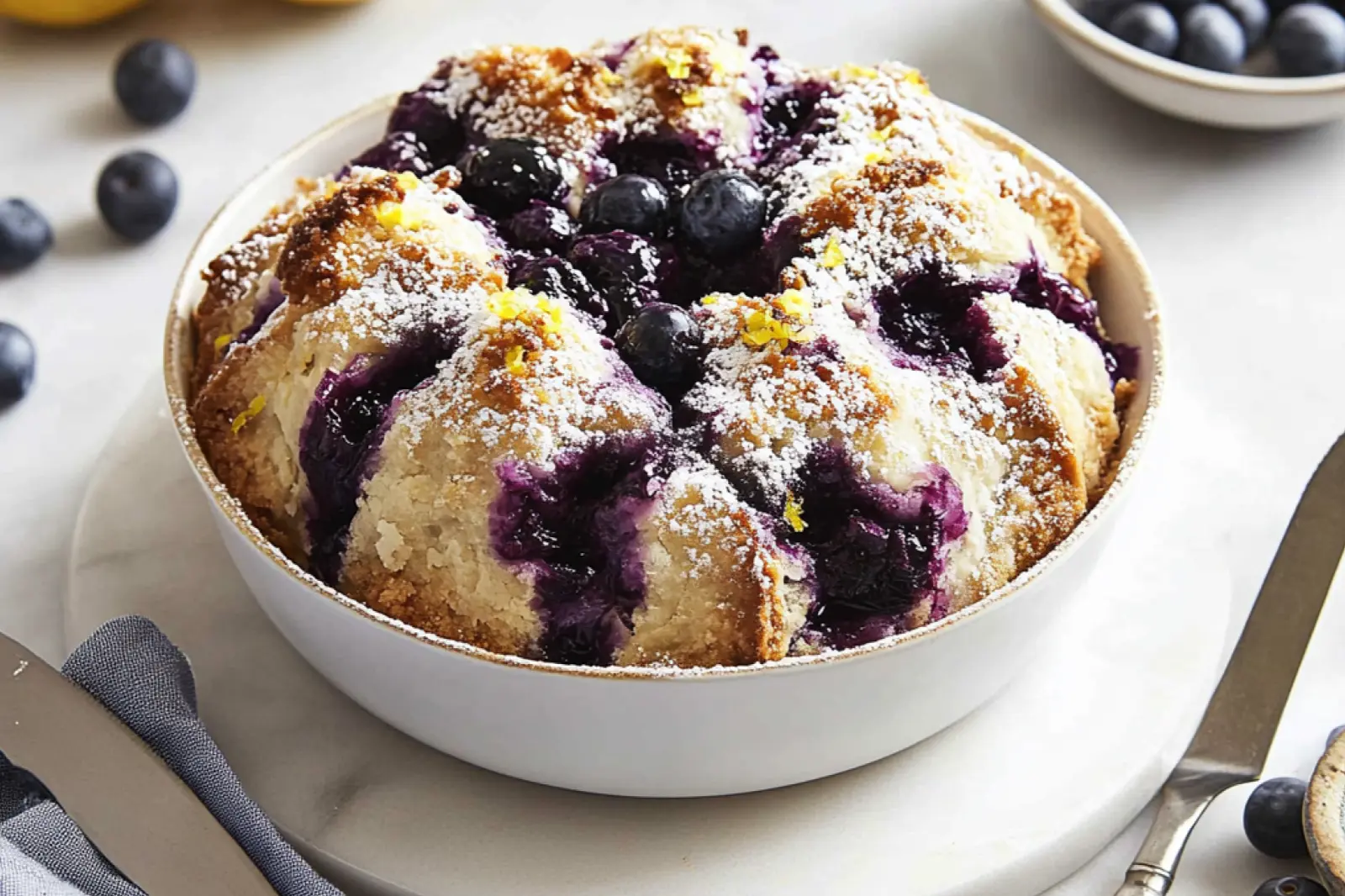 Lemon Blueberry Dump Cake Recipe Easy and Delicious