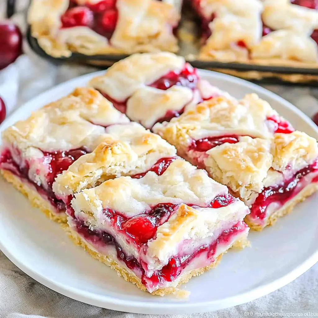CHERRY PIE BARS centered hero view, clean and uncluttered