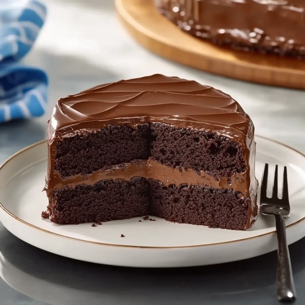 HOW TO MAKE CHOCOLATE BOX CAKE BETTER centered hero view, clean and uncluttered