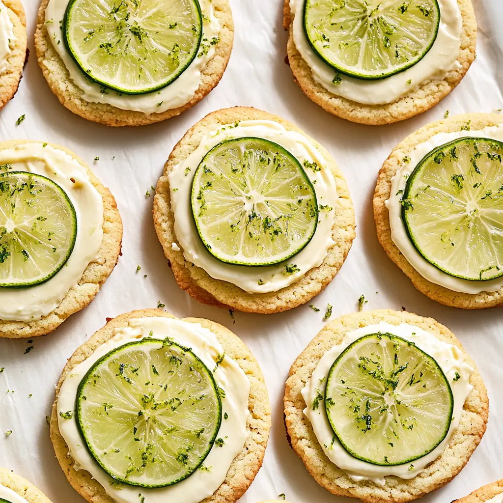 KEY LIME COOKIES centered hero view, clean and uncluttered