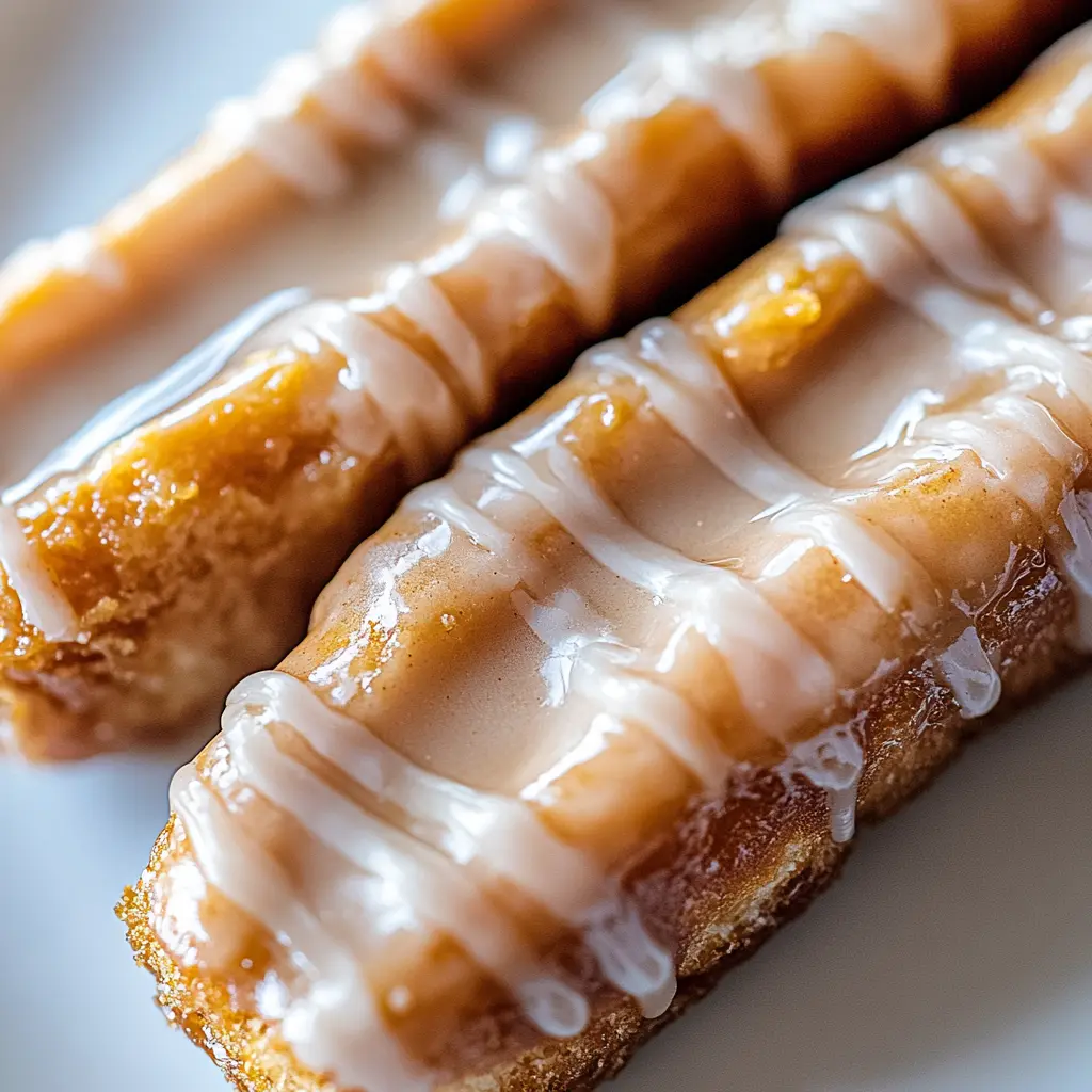 MAPLE DONUT BARS centered hero view, clean and uncluttered