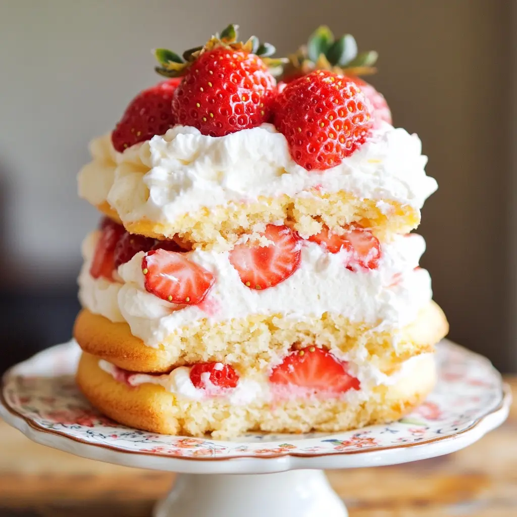 STRAWBERRY SHORTCAKE SPRING centered hero view, clean and uncluttered