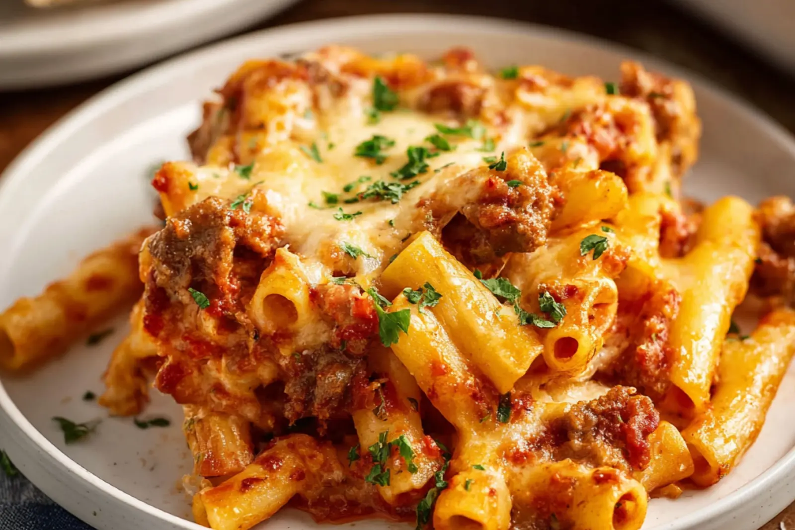 Baked Ziti Italian Sausage Cozy Cheesy Dinner Your Family Will Love