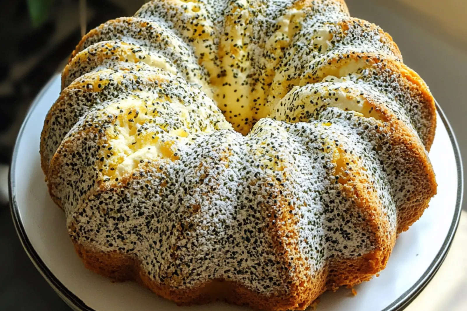 Lemon Poppy Seed Bundt Cake Recipe Easy and Moist