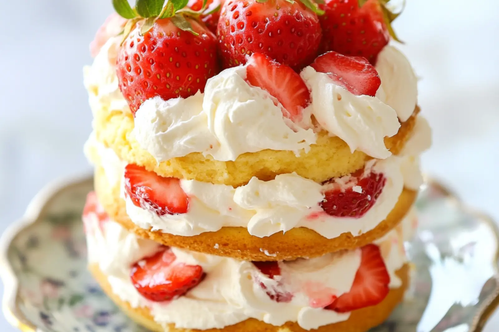 STRAWBERRY SHORTCAKE SPRING centered hero view, clean and uncluttered